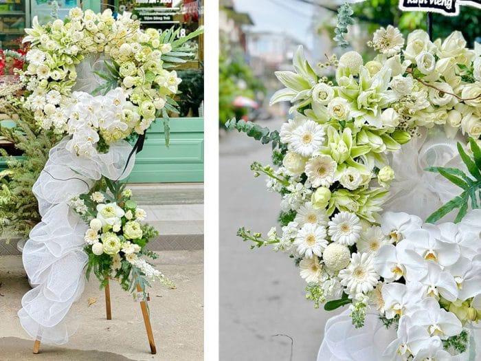 Lẵng Hoa Viếng VH01